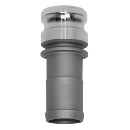 Kamlok-Vaterteil 633-E mit Schlauchtülle - 2" aus Aluminium