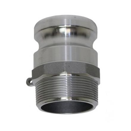 Kamlok-Vaterteil mit Aussengewinde 633-F - 1" aus Aluminium