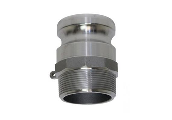 Kamlok-Vaterteil mit Aussengewinde 633-F - 2" aus Aluminium