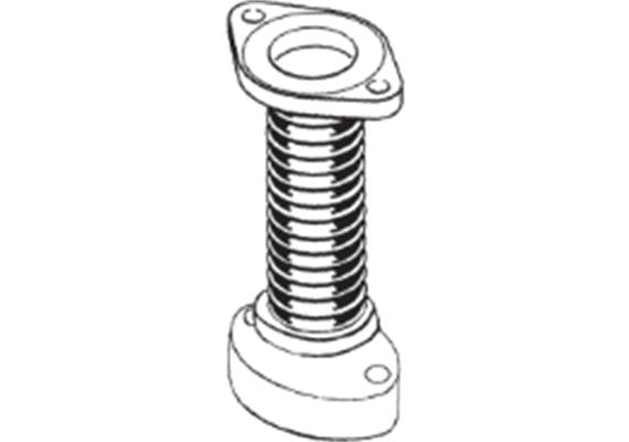 Kathodenschutz-Wellrohr 1½" x 240 mm