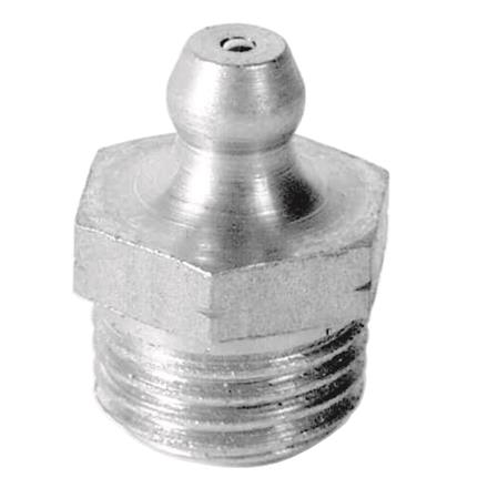 Kegel-Schmiernippel H1 1/4" aus Inox 1.4305 (V2A), SW14 - VPE 5 Stk.