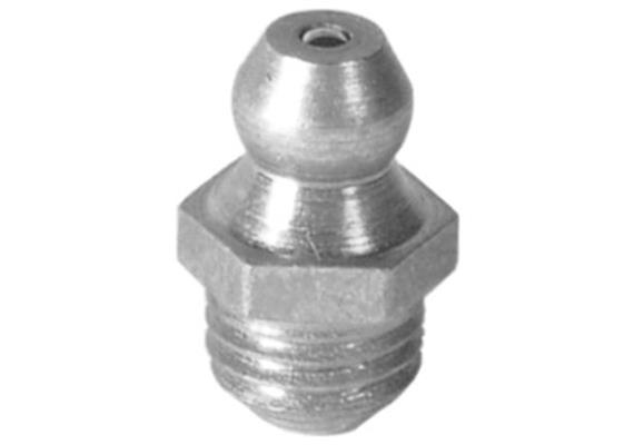 Kegel-Schmiernippel H1 1/8" aus Stahl verzinkt - SW11 - VPE 2000 Stk.