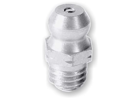 Kegel-Schmiernippel H1 M8x1.25 aus Inox 1.4305 (V2A), SW9 - VPE 10 Stk.