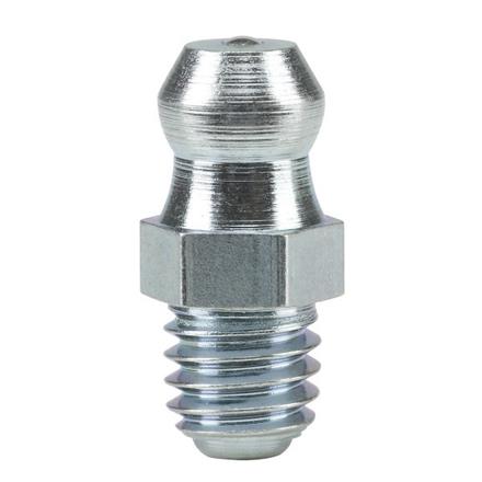 Kegel-Schmiernippel H1 SFG 6x1 (Selbstformgewinde) aus Stahl verzinkt, SW7 - VPE 5000 Stk.