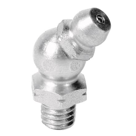 Kegel-Schmiernippel H2 M6 aus Edelstahl 1.4305 (V2A), SW9 - VPE 20 Stk.