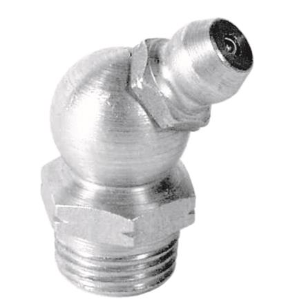 Kegel-Schmiernippel H2 R1/8" aus Edelstahl 1.4305 (V2A), SW11 - VPE 10 Stk.