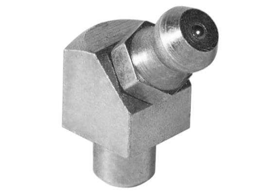 Kegel-Schmiernippel H2a 6 mm zum Einschlagen aus Stahl verzinkt - VPE 10 Stk.