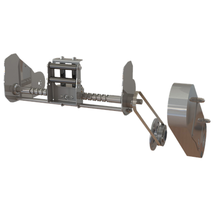 Kit Schlauchführung Stahl DN25 für HR 3503 FE (RAL7016)