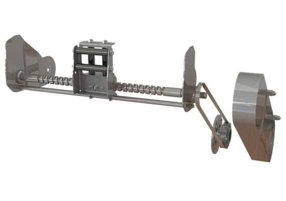 Kit Schlauchführung Stahl DN25 für HR 6001/6301/6030FE (RAL7016)