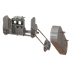 Kit Schlauchführung Stahl DN25 für HR1200 FE HAI (RAL7016)