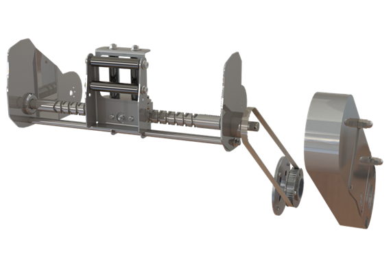 Kit Schlauchführung Stahl DN25 für HR1300FE RAL7016