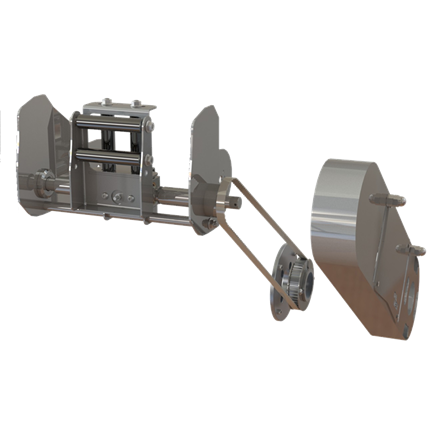 Kit Schlauchführung Stahl DN25 für HR3501FE RAL7016