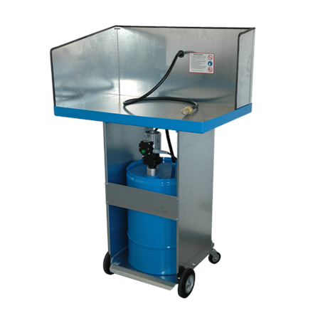 Kleinteilereiniger 206 XL fahrbar, für 50-60 l Fässer