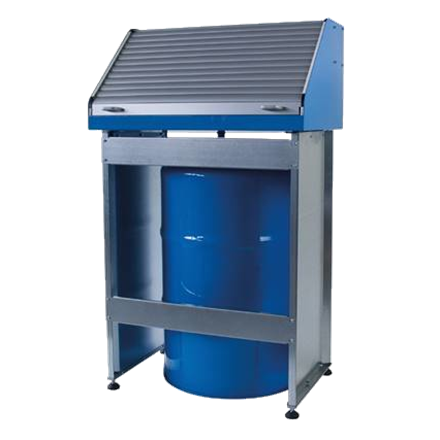 Kleinteilereiniger Clean Boy 203 stationär mit Rolladen, für 200 l Fässer
