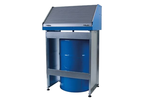 Kleinteilereiniger Clean Boy 203 stationär mit Rolladen, für 200 l Fässer | Bild 1