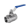 Kugelhahn 1" IG Edelstahl SS304 PTFE, 0-63 bar, -20 ° C bis 120 ° C