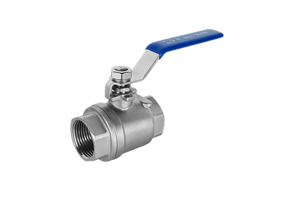 Kugelhahn 1" IG Edelstahl SS304 PTFE, 0-63 bar, -20 ° C bis 120 ° C