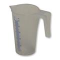 Kunststoff Flüssigkeitsmessbecher MB-PP 25 - 0,25 l - VPE 24 Stk.