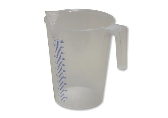 Kunststoff Flüssigkeitsmessbecher MB-PP 500 - 5,0 l - VPE 8 Stk.