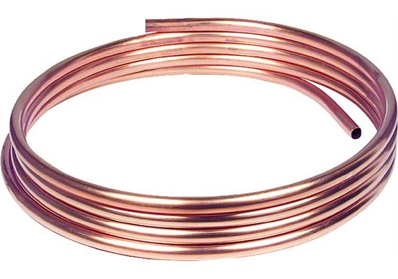 Kupferrohr weich in Ringen a 50 m, 6 x 1 mm (4/6) RAL/DVGW, DIN-EN 1057 | Bild 1