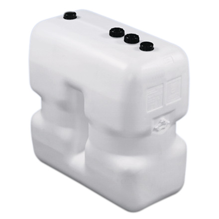 Lagertank PE 1000 Liter flach ohne Bandagen