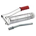 Lube-Shuttle Hebelfettpresse MATO verzinkt - 1/8", mit Düsenrohr und Hydraulikmundstück
