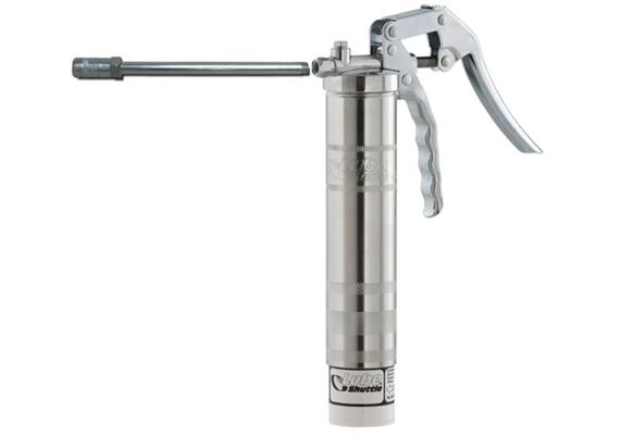 Lube-Shuttle TG Einhandfettpresse MATO - 1/8", Düsenrohr und 4-Backen-Hydraulikmundstück