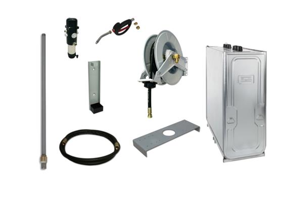 Lube-Tank P-1000T-R Kompaktanlage mit Ölpistole