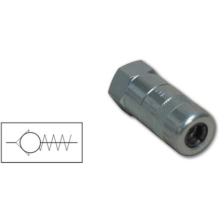 MATO 4-Backen-Hydraulikgreifmundstück mit Rückschlagventil - 1/8"