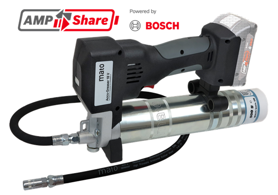 MATO AccuGreaser 18V Basic-SP ohne Akku und Ladegerät AMPShare by BOSCH