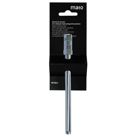 MATO Düsenrohr gerade - 150 mm - 1/8" mit Hydraulikgreifmundstück