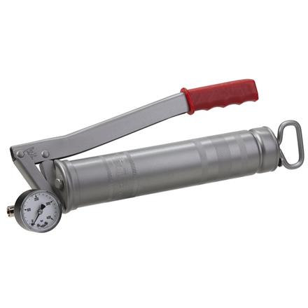 MATO Ganzstahl-Fettpresse E503 mit Manometer - 1/8", ohne Zubehör