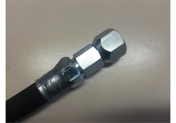 MATO Hochdruck-Gummipanzerschlauch RH100 - Länge 1 m - 1/4" IG/AG | Bild 2