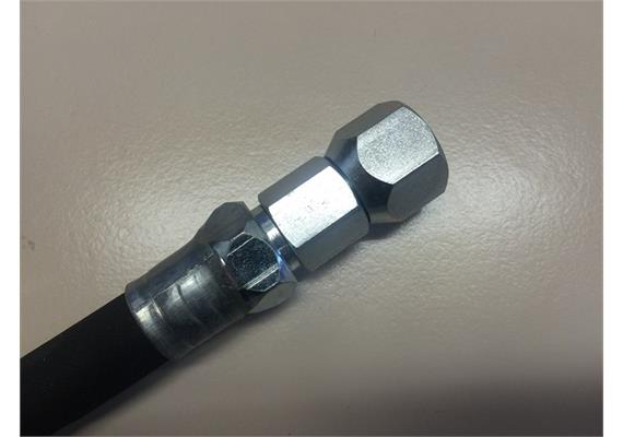 MATO Hochdruck-Gummipanzerschlauch RH100 - Länge 1 m - 1/4" IG/AG | Bild 2