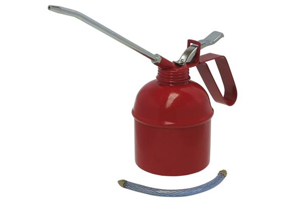 Metallölkanne Gr. 2 - 400 cm³ mit starrem und flexiblem Auslauf