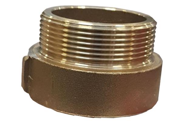 Muffe Messing 1½" IG x 1½" AG