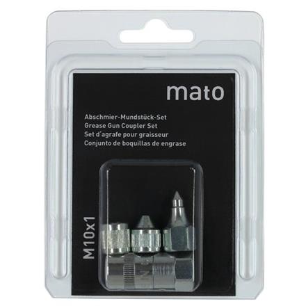 Mundstück-Set 4-teilig - 1/8" - Blister-Pack