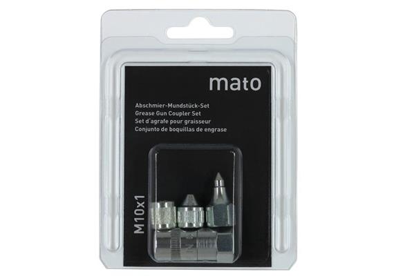 Mundstück-Set 4-teilig - 1/8" - Blister-Pack