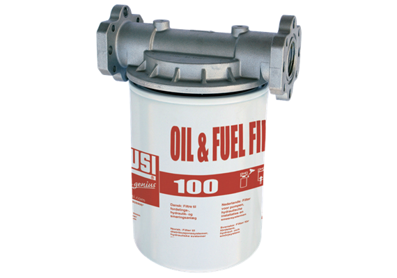 Öl Filter PIUSI 100 l/min, 5 µm, mit Filterkopf 1" IG