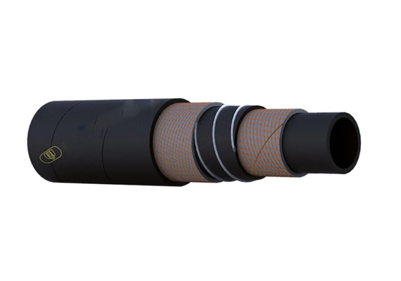 Öl- und Benzinschlauch mit Spirale PETRO NS DN50 2", 51 x 67 mm, 16 bar EN12115/TRbF