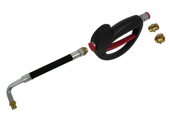 Ölfüllpistole, Auslauf Motorenöl mit Tropfschutz flexibel