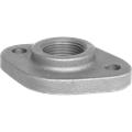 Ovalgewindeflansch 2" Inox DIN5435