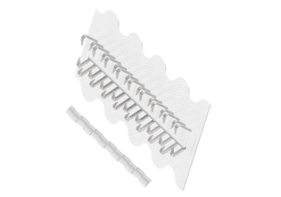PATCH-Verbinder M61.2LSW-P1/SS-38 m. Vst. NYN  Draht 0,9 x 0,5 mm aus 1.4404