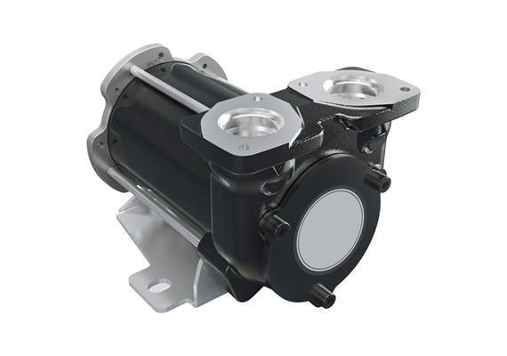 PIUSI Flügelzellenpumpe BP3000 24V - Vertikal, Flanschanschluss