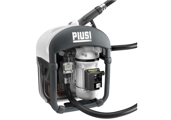 PIUSI SUZZARABLUE 3 PRO mit Automatik-Zapfpistole SB325_X und K24