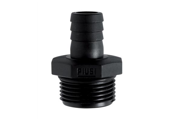 Plastikschlauchnippel 1" AG x 19 mm