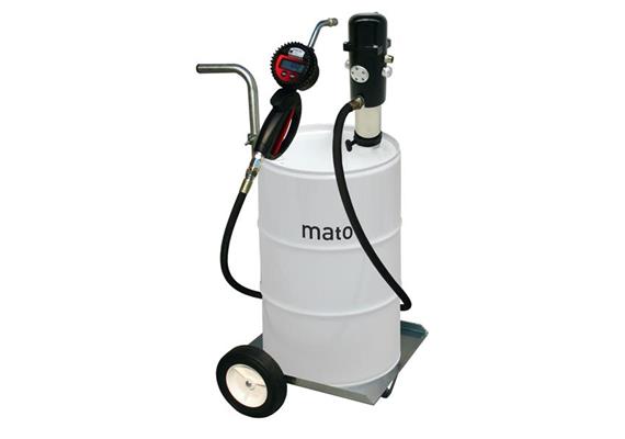 pneuMATO 3 fahrbar mit DIGIMET E35 und Auslauf Motorenöl