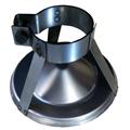 Prallteller Stahl 2" mit Stellschraube