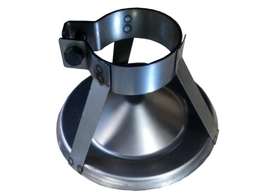Prallteller Stahl 2" mit Stellschraube
