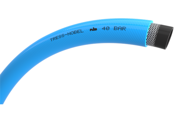 PVC/PE Wasser- und Chemieschlauch DN19, 40 bar, 19 x 26.5 mm